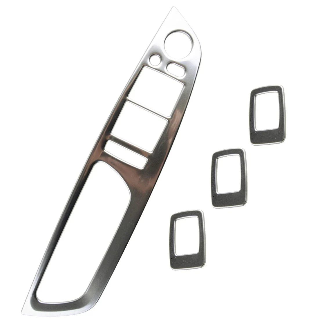 Stainless Steel Window Switch Cover Trim for BMW X5 E70, X6 E71 (2007-2014)