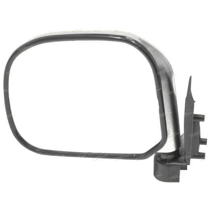 Set of 2 Chrome Manual Door Mirrors for Toyota Hiace (1989–2005)
