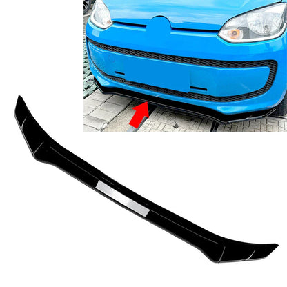 Front Bumper Splitter Lip for Volkswagen UP (2011-2015) Black