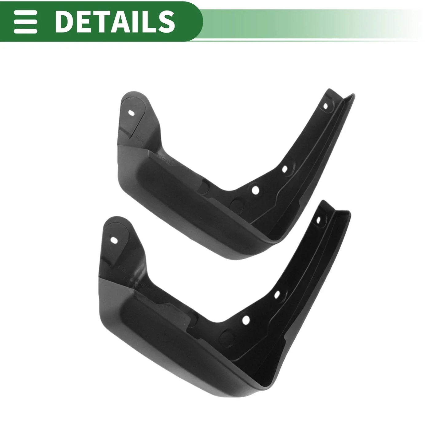 Mud Flaps Splash Guards Front & Rear for Honda Odyssey (2014-2017)