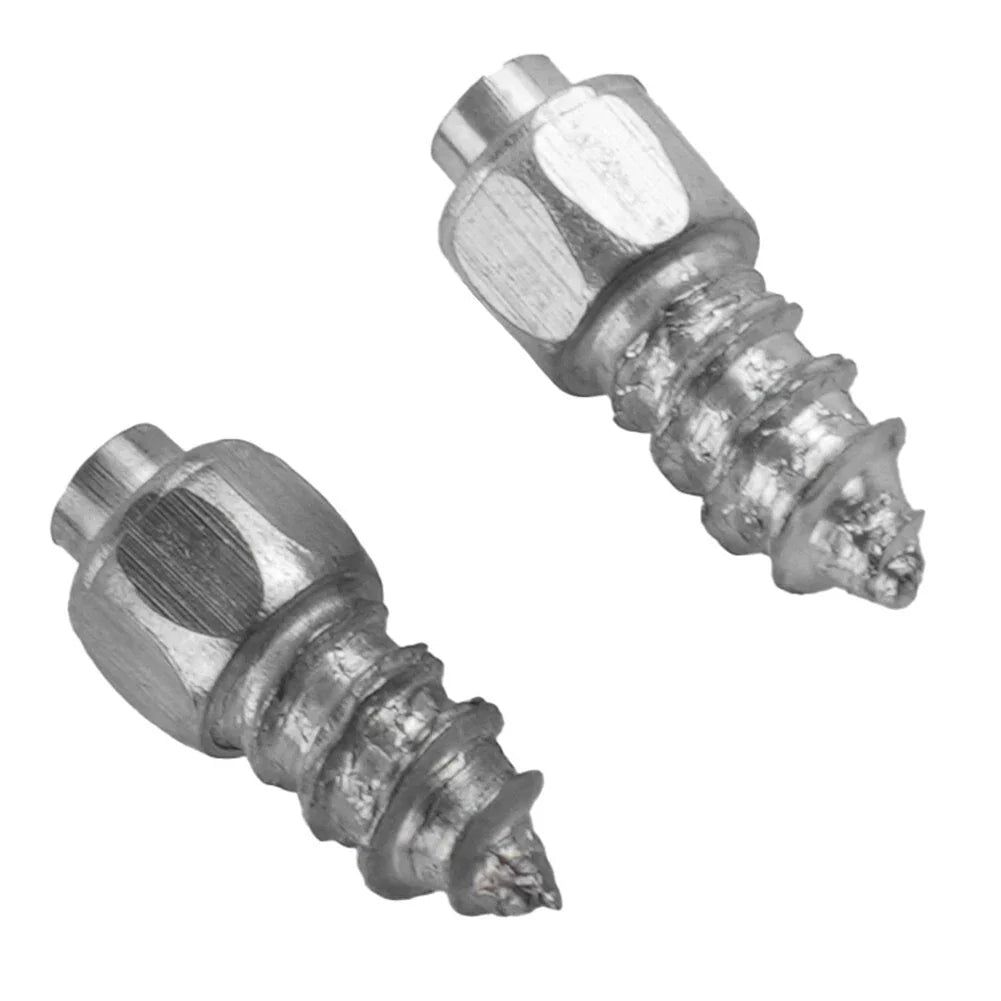 100x9mm Screw In Tire Stud Snow Spikes for Car