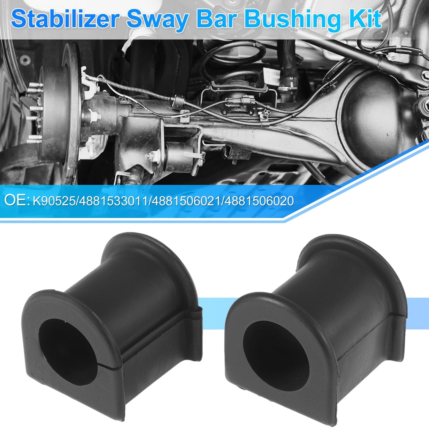 2X Stabilizer Sway Bar Bushing Kit for Lexus ES300 (1992–2003) K90525