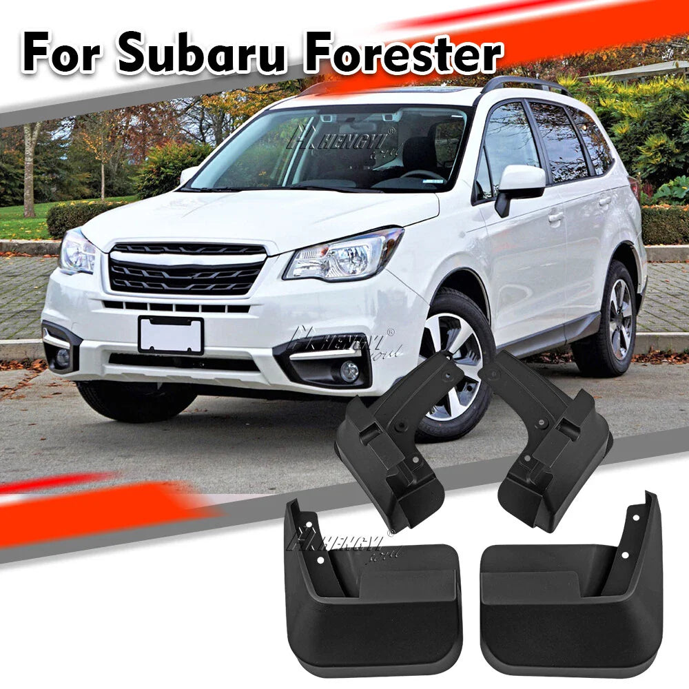 Mud Flap Splash Guard Fender Protector for Subaru Forester (2013–2018)