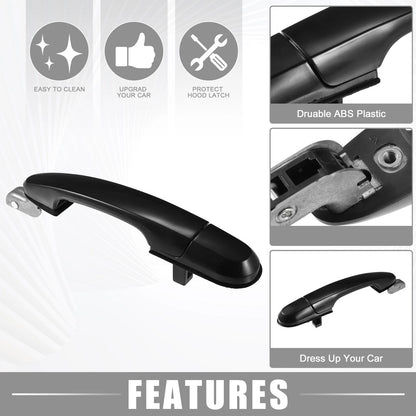 Rear Left Door Handle for Hyundai Tucson (2005–2009) NO.836502E000