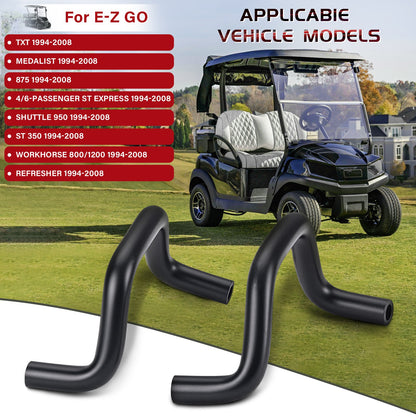 Set of 2 PVC Air Intake Hoses for EZGO Golf Cart Workhorse 800/1200 (1994–2008)