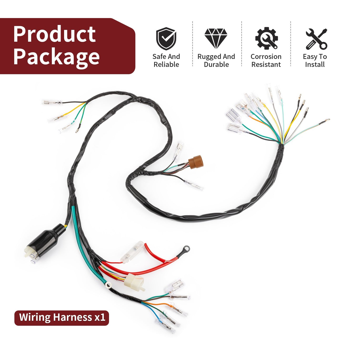 Wiring Harness for Honda SL350 (1971–1972)