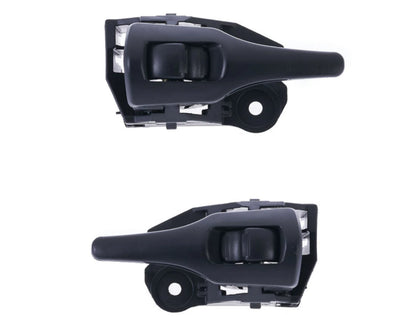 2X Textured Black Inner Door Handles for Toyota Corolla (2007–2014)