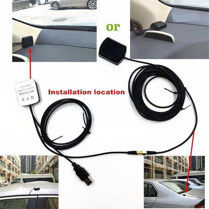 USB 5V Car Truck GPS Antenna Signal Repeater Amplifier Receiver