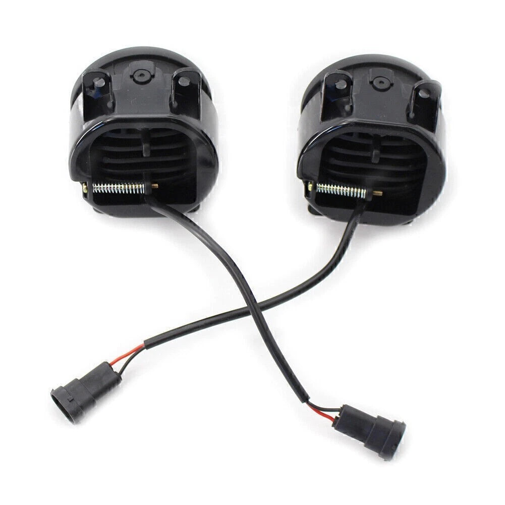 Dual Color White/Yellow LED Fog Light Kit for Honda Nissan Subaru Ford