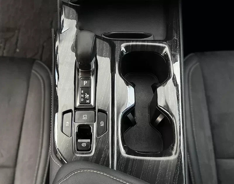 Black Wood Grain Console Gear Shift Frame for Lexus NX (2022–2025)