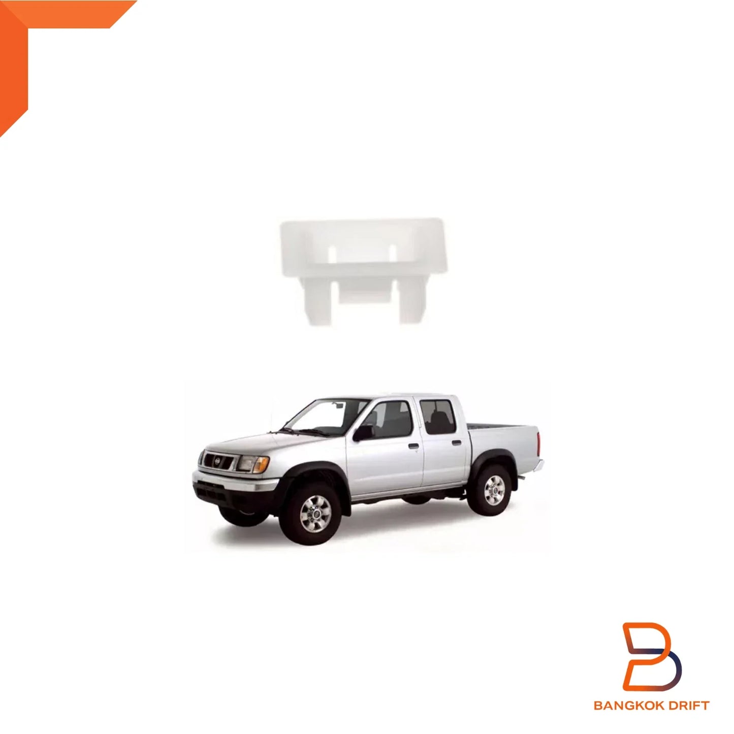 10 x Lower Grille Clips for Nissan Navara D22 (1997-2005)