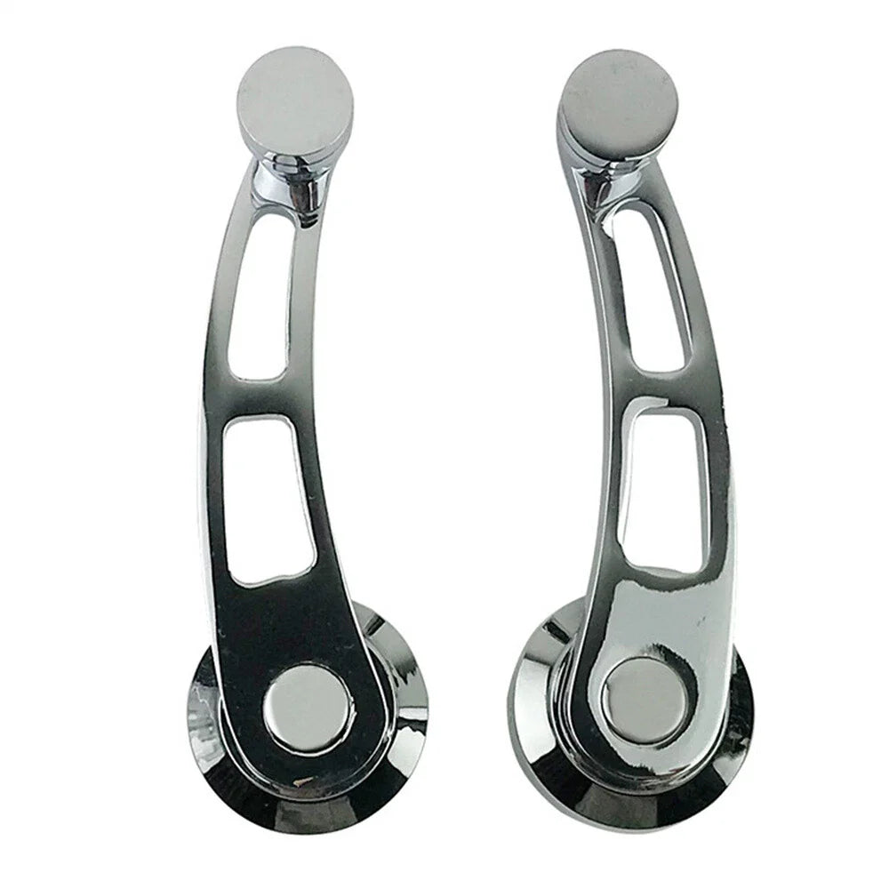 4-1/4" Chrome Billet Aluminum Window Crank Handle for Chevy Ford Buick Chrysler