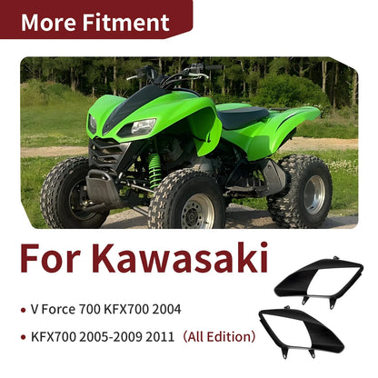 Right Left Head Light Cover Case for Kawasaki V Force 700 KFX700 (2004–2011)
