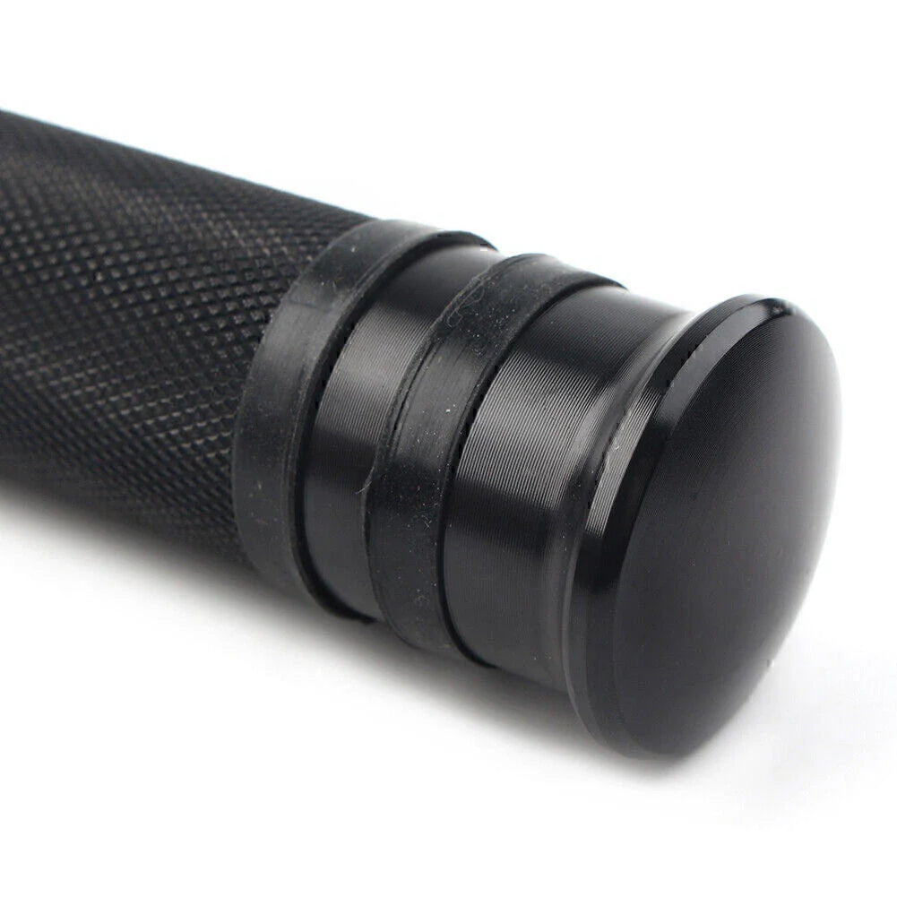 Black Aluminum Foot Pegs for Harley Motorcycle (Fits Various Models)