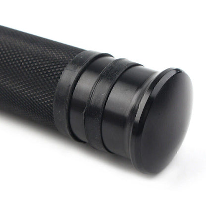 Black Aluminum Foot Pegs for Harley Motorcycle (Fits Various Models)