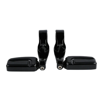 1.25" 32mm Highway Short Angled Mount Foot Pegs for Harley Softail Deluxe