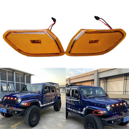 LED Side Marker Lights  For Jeep Wrangler (2018-2020)