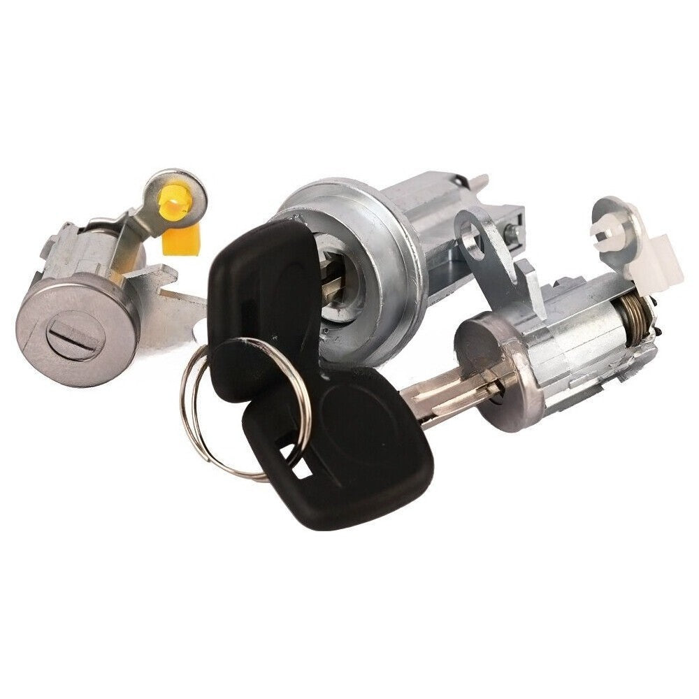 Ignition Switch Lock Key and Front Door Lock Cylinder Set for Toyota Tacoma (1995–2004)