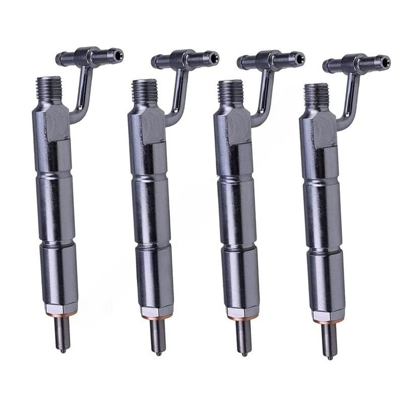 Set of 4 Fuel Injectors for Mitsubishi Engine 4D34 4D31