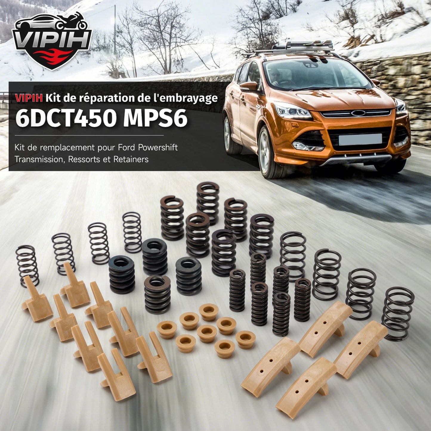 Gearbox Clutch Fixer Spring Repair Kit for Ford MPS6 (2010–2019)