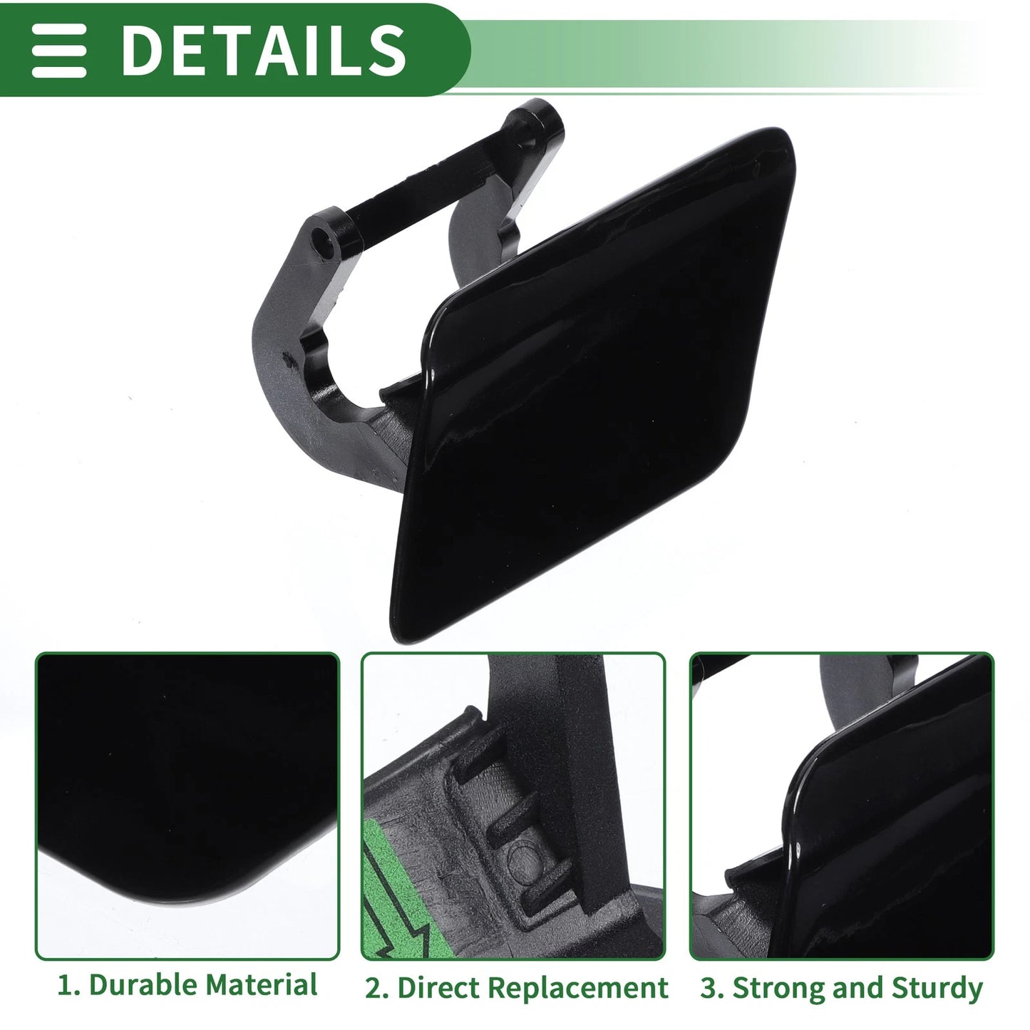 Headlight Washer Nozzle Cover Cap for Mercedes-Benz (2008–2015)