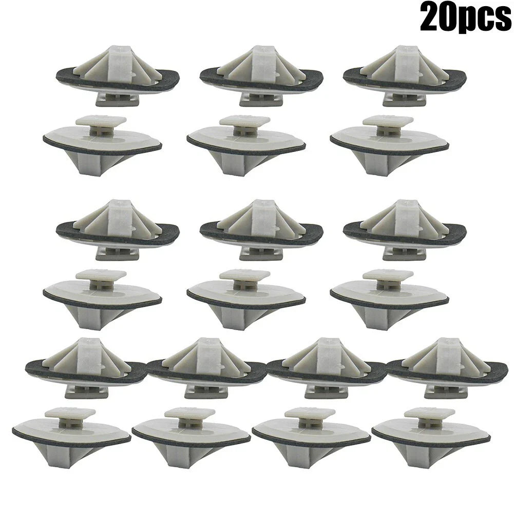 20x Side Skirt Rocker Molding Retainer Clips for Mazda