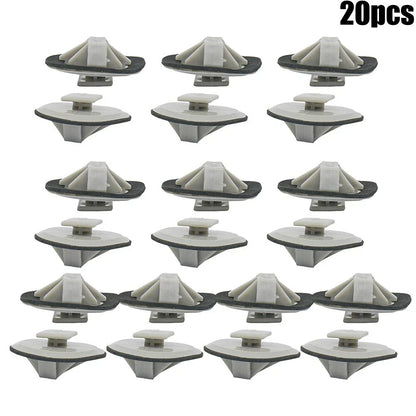 20x Side Skirt Rocker Molding Retainer Clips for Mazda