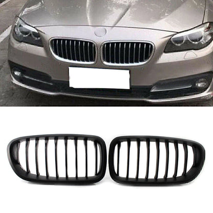 Matte Black Front Kidney Grille for BMW F10 F11 M5 Sedan (2010-2016)