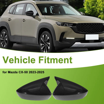1 Pair Side Mirror Cover Caps for Mazda CX-50 (2023–2025)