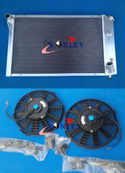 3 Row Aluminum Radiator Shroud Fan for Chevy Corvette C3 (1977–1982)