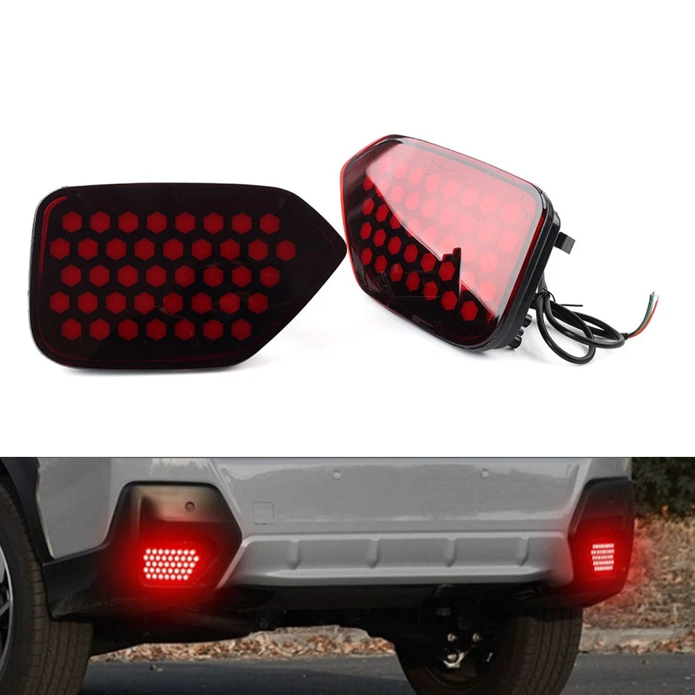 LED Rear Bumper DRL Turn Signal Brake Lamp for Subaru XV Outback (2015–2023)