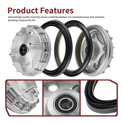 Front Brake Drum & Seal 2x4 for Honda Rancher 350 TM/TE (2000–2006)