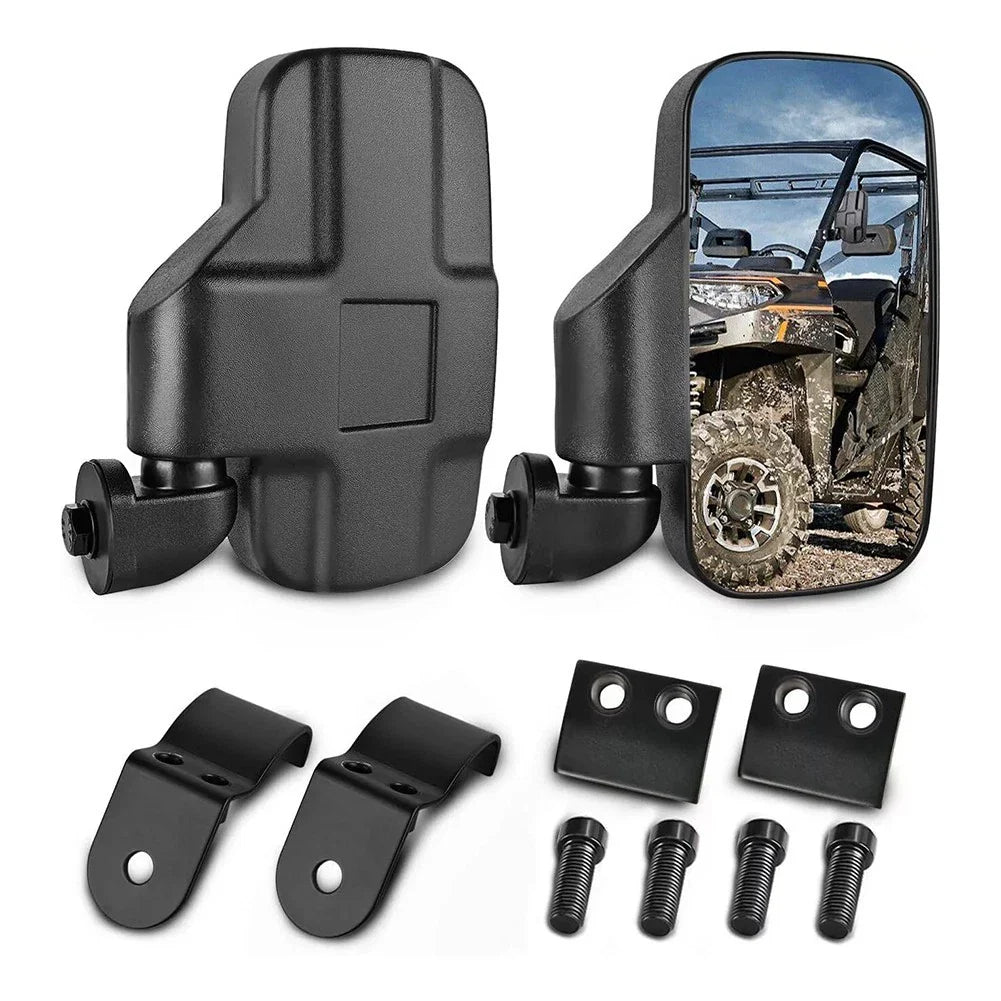 2 x Adjustable Side Rear View Mirrors for Polaris Ranger 570