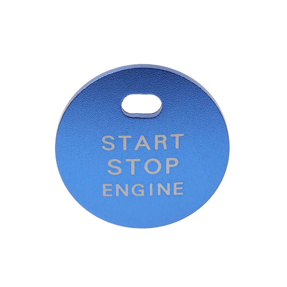 Engine Start Push Button Cover Ring Trim for Mazda 3 Axela 6 Atenza CX-5 (2014–2023) Blue
