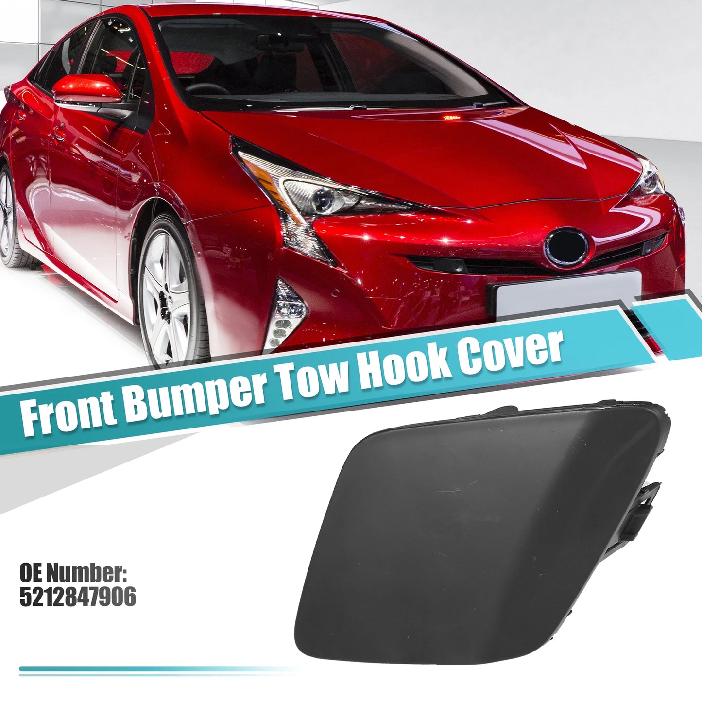 Tow Hook Cover for Toyota Prius (2016–2019) No. 5212847906