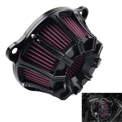 Air Cleaner Intake Filter Kit for Harley M8 Touring Road Glide Softail (2017–2024)
