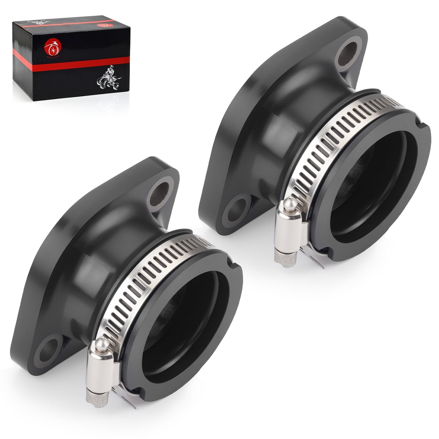 2Pcs Intake Manifold Boot for Polaris Trail Boss 250 (1988)