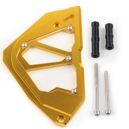 Gold Sprocket Cover Chain Guard for Kawasaki Z250 Z300 Ninja 250 300 (2013–2017)