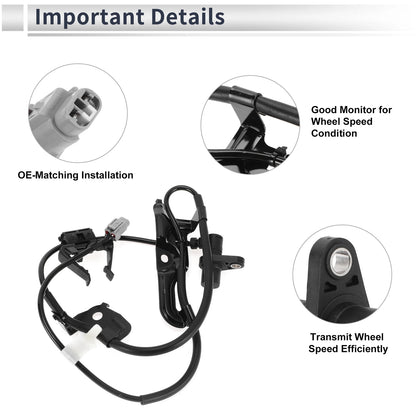 ABS Wheel Speed Sensor No. 89542-07030 for Toyota Camry (2007–2011) Front Right