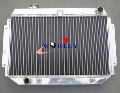 3 Row Aluminum Radiator + Hose for Holden HQ HJ HX HZ 253 308 V8 (1971-1980)