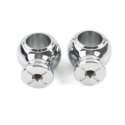 32mm 1.25" Fat Handlebar Risers Clamp Chrome for Harley Touring
