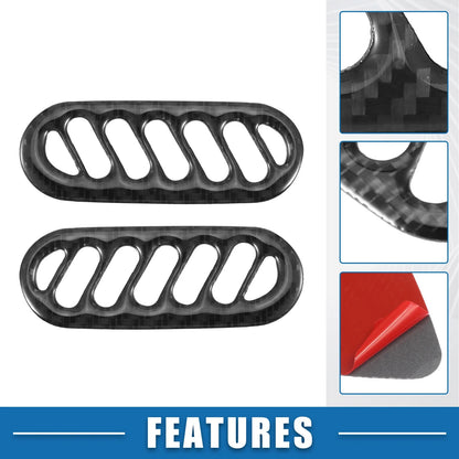 Car Door A-Pillar Air Outlet Vent Covers for Chevy Corvette C5 (1997-2004)