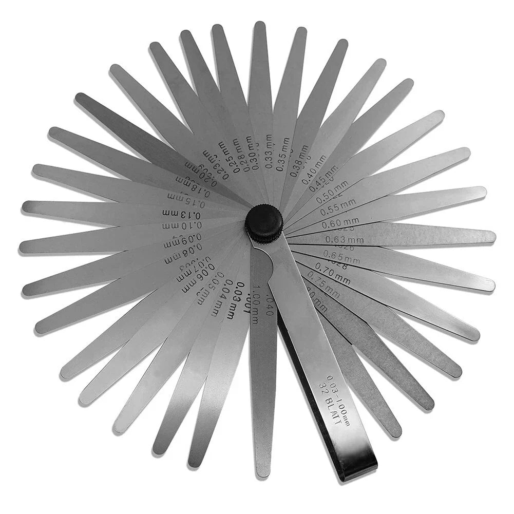 Feeler Gauge 0.03-1.00mm for Auto Parts