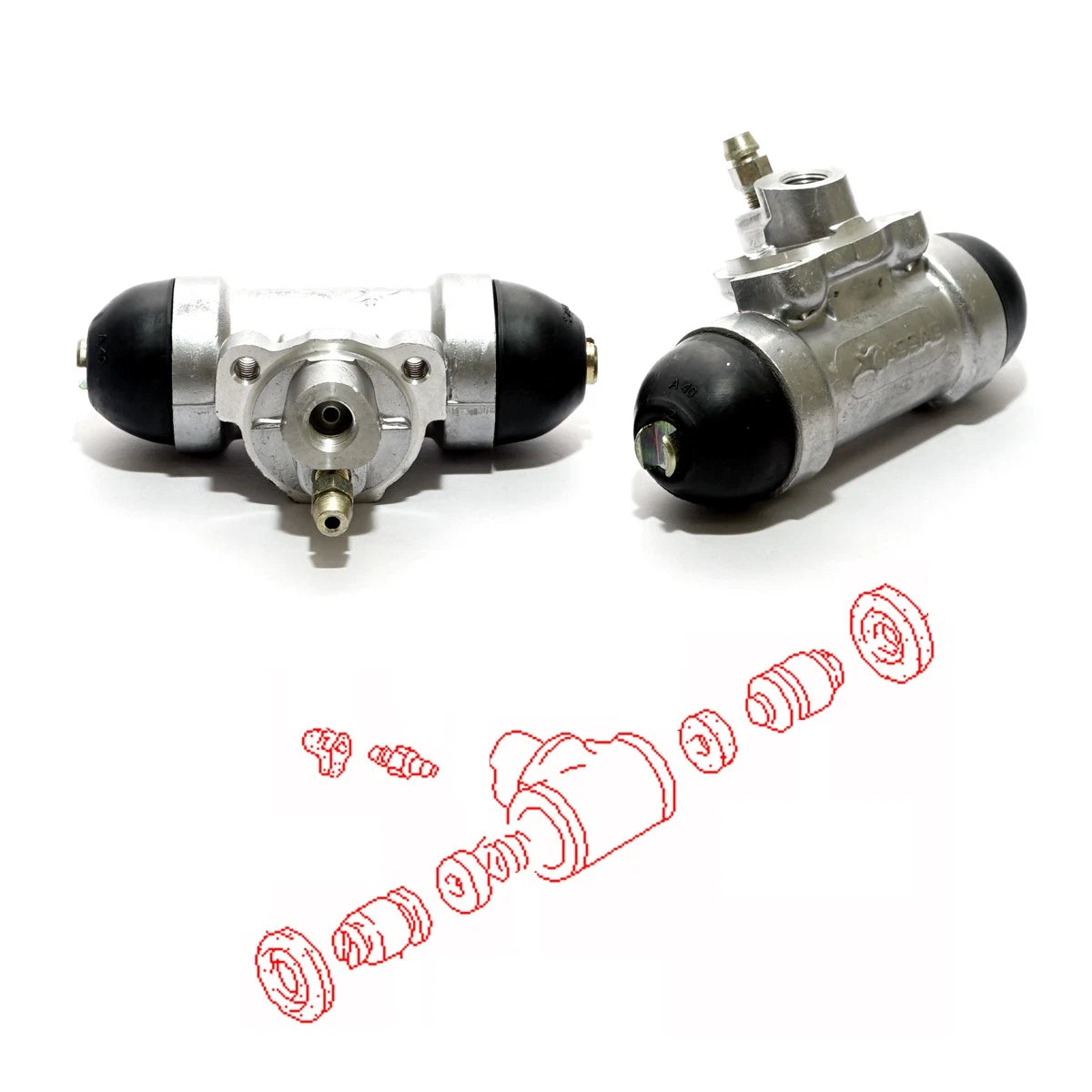 Rear Wheel Brake Cylinders for Nissan Navara D22 (2007–2018)
