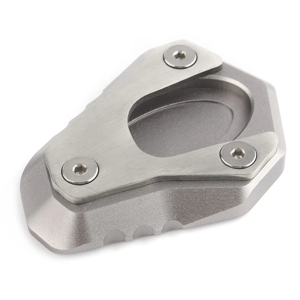 Side Kick Stand Extension Plate Pad for Kawasaki Z650 (2017–2018) Aluminum