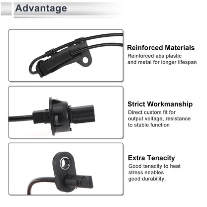 ABS Wheel Speed Sensor for Honda City GM3 (2008-2013)