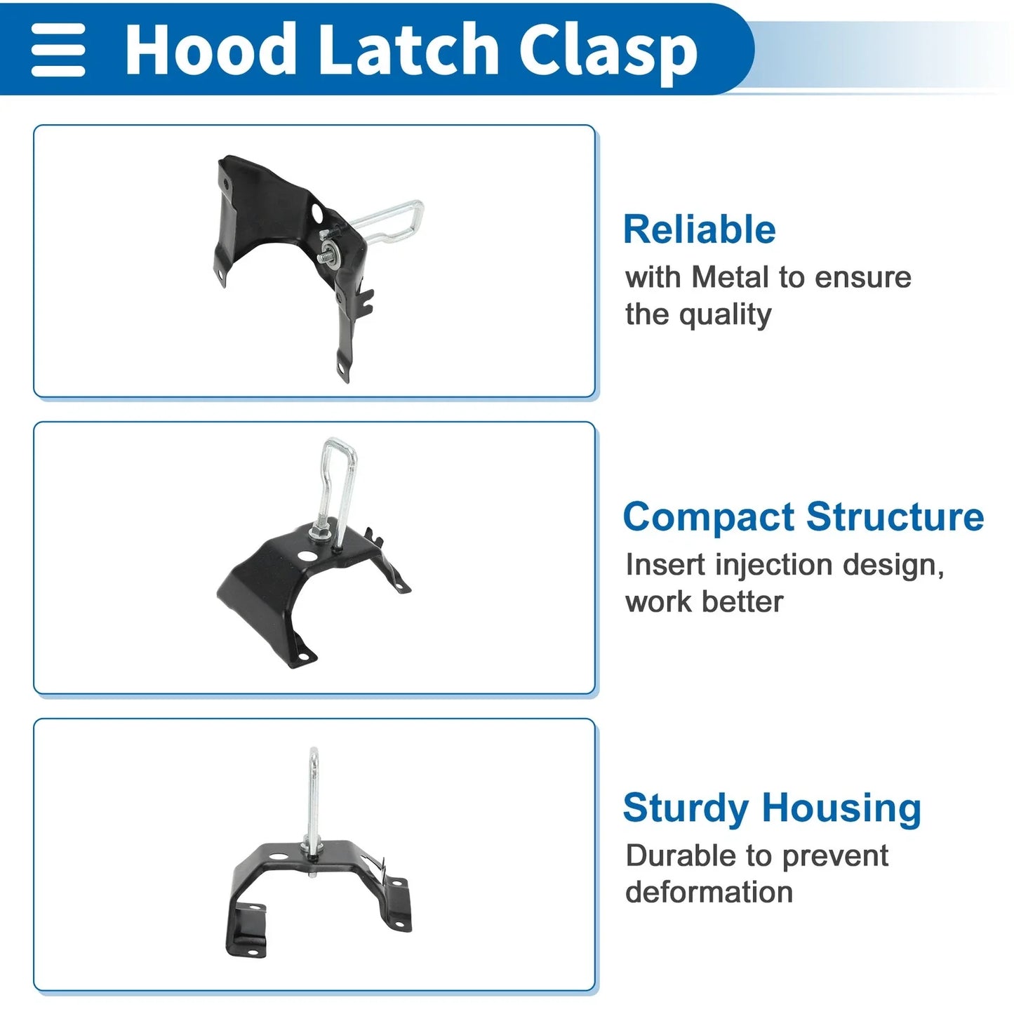 Hood Latch Assembly for BMW X5