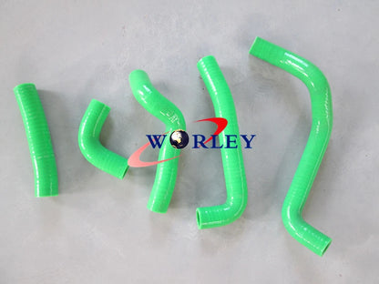 Silicone Radiator Hose for Kawasaki KDX220/KDX200 (1995–2006) - Red