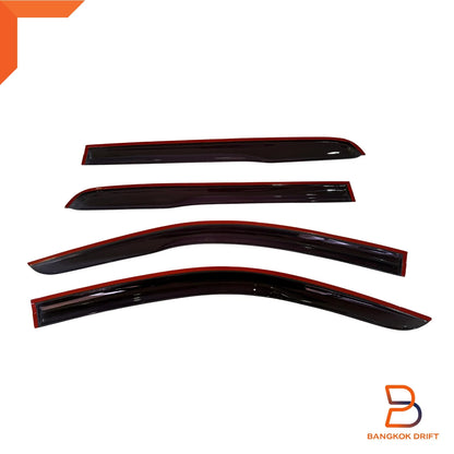 Visor Rain Shield Wind Deflector for Nissan Navara NP300 D23 (2015-2019)
