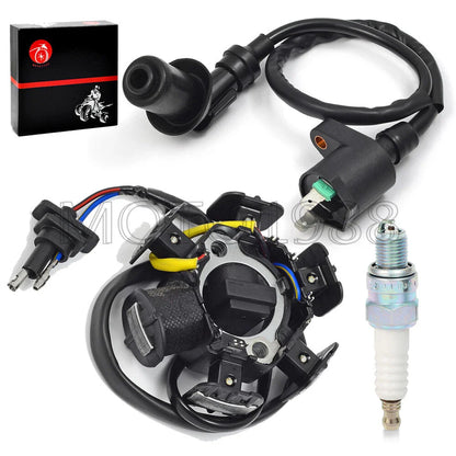 Stator Ignition Coil Spark Plug for Honda XR50R XR70R (1997–2003)